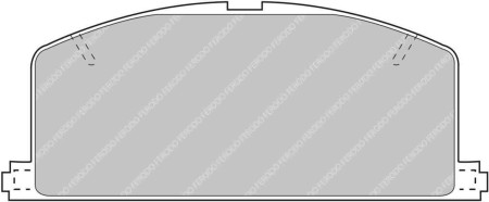 Ferodo FCP308R DS3000 Brake Pads