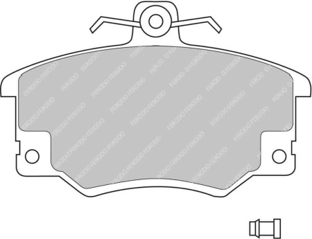 Ferodo FCP370H DS2500 Brake Pads