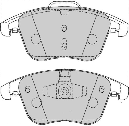 Ferodo FCP4045H DS2500 Brake Pads