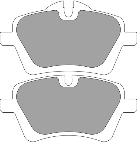 Ferodo FCP4080G DS3-12 Brake Pads