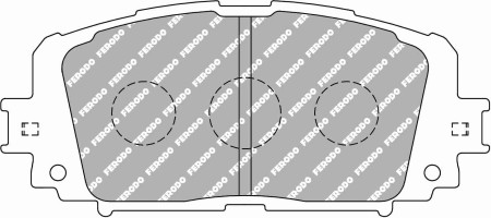 Ferodo FCP4081H DS2500 Brake Pads