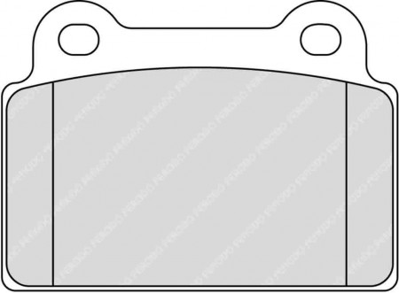 Ferodo FCP4168H DS2500 Brake Pads