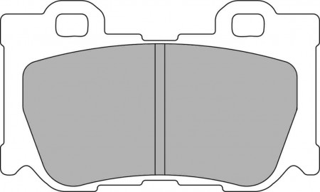 Ferodo FCP4173H DS2500 Brake Pads