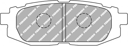 Ferodo FCP4187H DS2500 Brake Pads