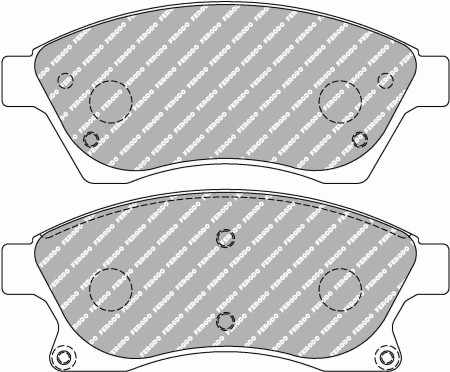 Ferodo FCP4262H DS2500 Brake Pads