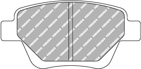 Ferodo FCP4316H DS2500 Brake Pads