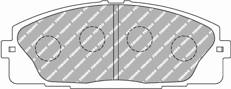 Ferodo FCP4327H DS2500 Brake Pads