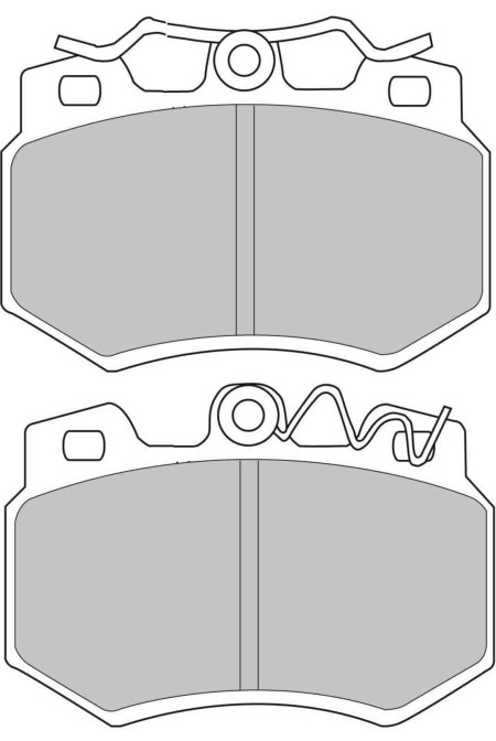 Ferodo FCP434H DS2500 Brake Pads