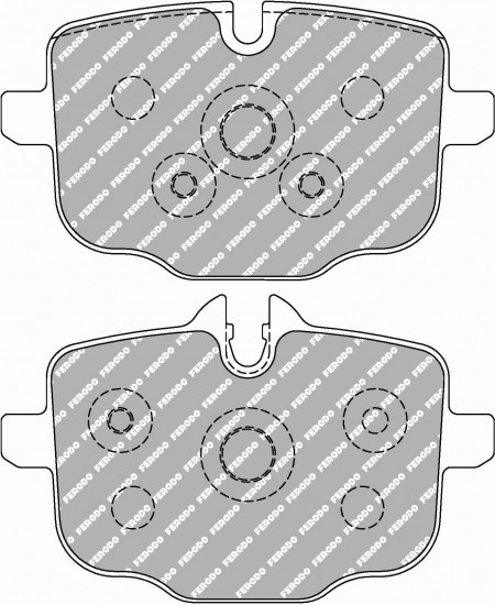 Ferodo FCP4381H DS2500 Brake Pads