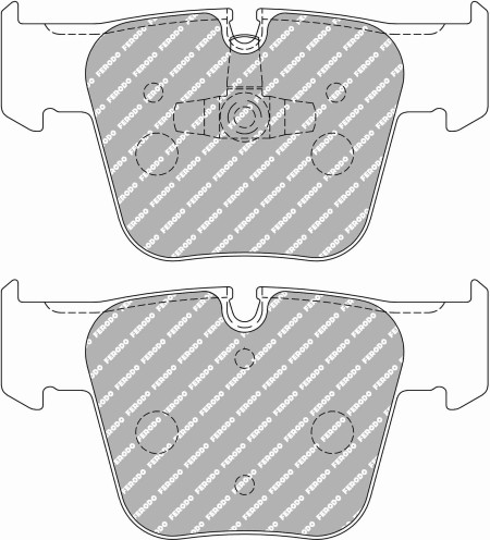 Ferodo FCP4412H DS2500 Brake Pads