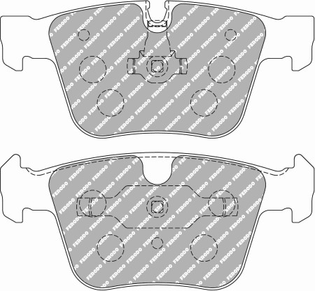Ferodo FCP4413H DS2500 Brake Pads