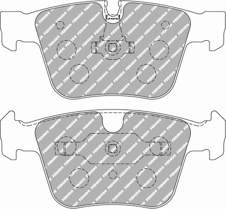 Ferodo FCP4413H DS2500 Brake Pads