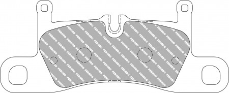 Ferodo FCP4424G DS3.12 Brake Pads