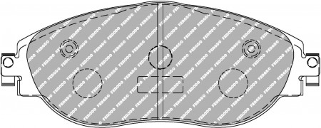Ferodo FCP4425G DS3-12 Brake Pads