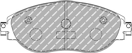 Ferodo FCP4425Z DSUNO Brake Pads