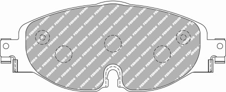 Ferodo FCP4433H DS2500 Brake Pads