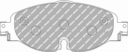 Ferodo FCP4433H DS2500 Brake Pads