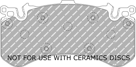 Ferodo FCP4468H DS2500 Brake Pads