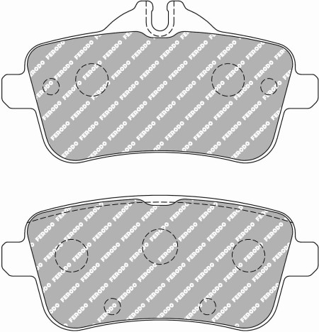 Ferodo FCP4587H DS2500 Brake Pads