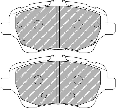 Ferodo FCP4612H DS2500 Brake Pads