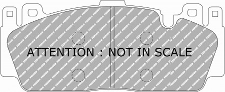 Ferodo FCP4712H DS2500 Brake Pads