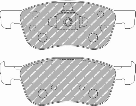 Ferodo FCP4816H DS2500 Brake Pads