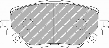 Ferodo FCP4873H DS2500 Brake Pads- ND Miata / Fiat 124 Spider