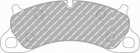 Ferodo FCP4955H DS2500 Brake Pads