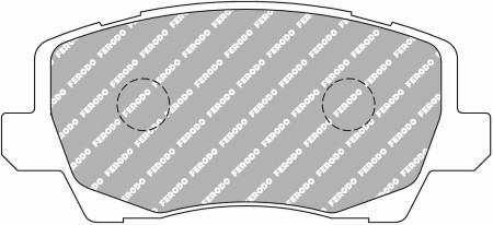 Ferodo FCP5037H DS2500 Brake Pads