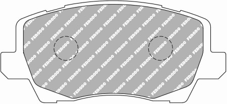 Ferodo FCP5037H DS2500 Brake Pads