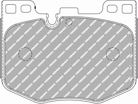 Ferodo FCP5055H DS2500 Brake Pads