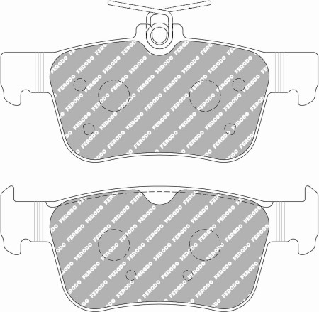 Ferodo FCP5086W DS1.11 Brake Pads