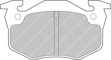 Ferodo FCP558H DS2500 Brake Pads