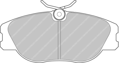 Ferodo FCP565H DS2500 Brake Pads