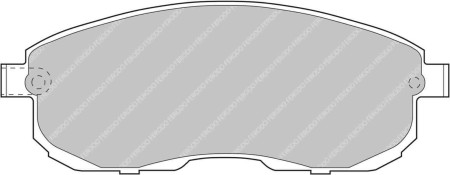Ferodo FCP691H DS2500 Brake Pads