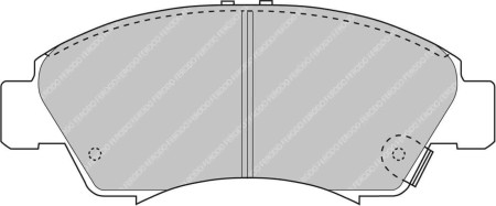 Ferodo FCP777H DS2500 Brake Pads