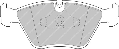 Ferodo FCP779W DS1-11 Brake Pads