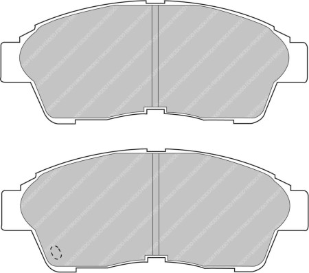 Ferodo FCP867H DS2500 Brake Pads