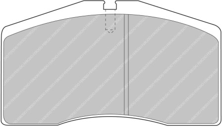 Ferodo FCP891H DS2500 Brake Pads