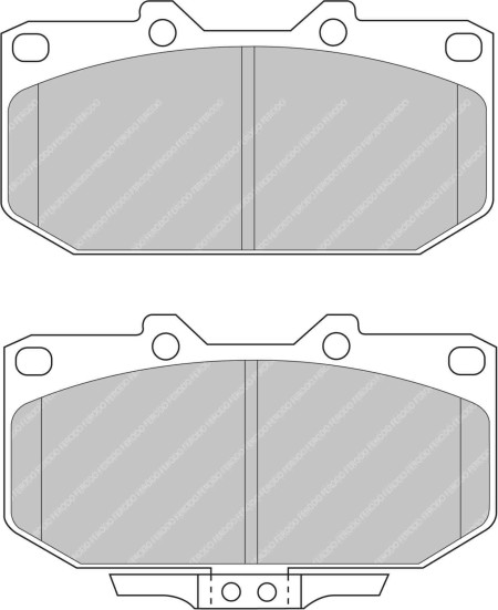 Ferodo FCP986R DS3000 Brake Pads