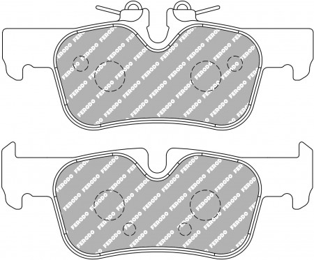 Ferodo FCP4954H DS2500 Brake Pads