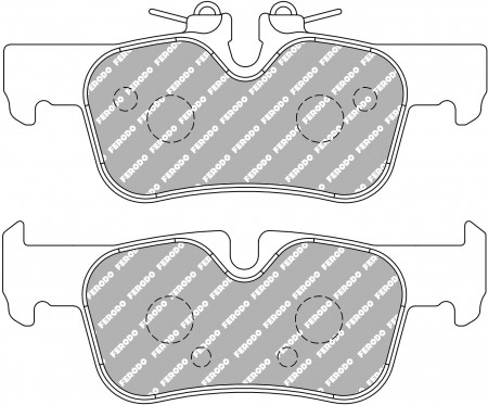 Ferodo FCP4954H DS2500 Brake Pads