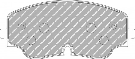 Ferodo FCP5358H DS2500 Brake Pads