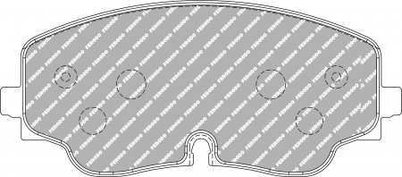 Ferodo FCP5358H DS2500 Brake Pads