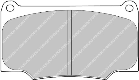 Ferodo FRP1061R DS3000 Brake Pads