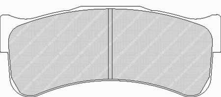 Ferodo FRP3031W DS1-11 Brake Pads