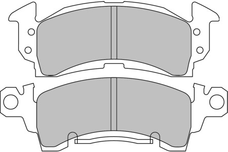 Ferodo FRP3057H DS2500 Brake Pads