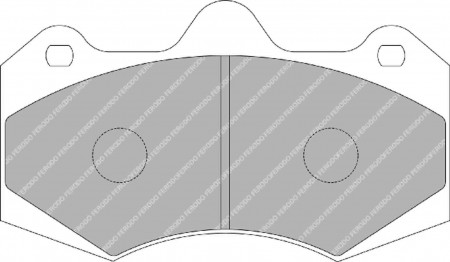 Ferodo FRP3084G DS3.12 Brake Pads