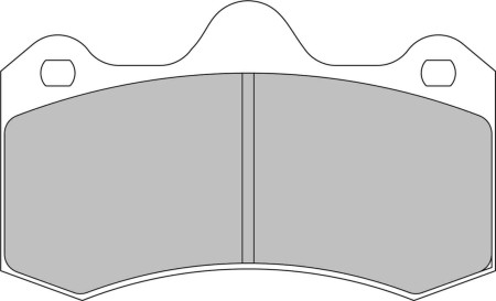 Ferodo FRP3107H DS2500 Brake Pads