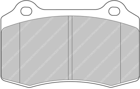 Ferodo FRP3109H DS2500 Brake Pads
